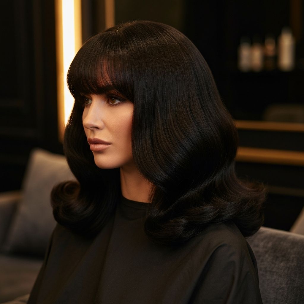 Perfect blowout styling